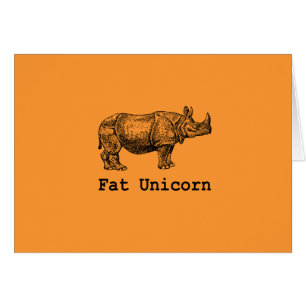 Fettes Einhorn