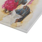 Fettes Flusspferd Schneidebrett (Ecke)