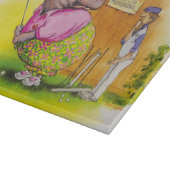 fettes Flusspferdgolf Schneidebrett (Ecke)