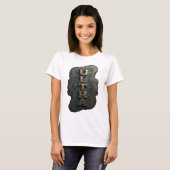 Fettes Gold ULTRA Fette Gestaltung T-Shirt (Vorne ganz)