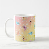 Fettes Regenbogen Narwhal Muster Kaffeetasse (Links)
