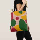 Fettes Retro-Abstraktes-Formen-Muster Tasche (Von Nahem)