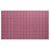 Fettes Rosa- und Grün geometrisches Retro-Muster Stoff (Yard (91,4 cm))