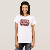 Fettes Rosa WINE TASTING T-Shirt (Vorne ganz)