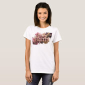 Fettes rotes TOO PRETTY T-Shirt (Vorne ganz)