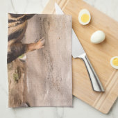 Fettes Schwein Geschirrtuch (Viertel Falte)