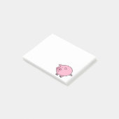 Fettes Schwein Post-it Klebezettel (angewinkelt)