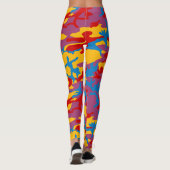 Fettes Tarnmuster Leggings (Rückseite)