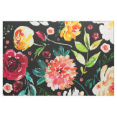 Fettfarben - Blume - Kollaborationsmuster Stoff (Fat Quarter (45,7 x 55,9 cm))