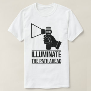 Fettfarbige Handschrift Graphic - Motivierend Text T-Shirt