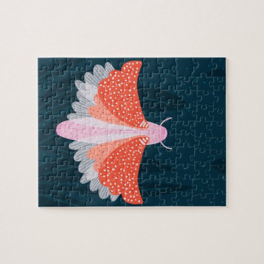 Fettfarbige Motordatelle Puzzle (Horizontal)