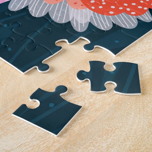 Fettfarbige Motordatelle Puzzle (Seite)