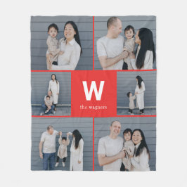 Fettfarbiges, bearbeitbares Foto mit benutzerdefin Fleecedecke