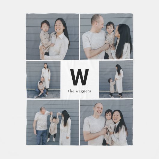 Fettfarbiges, bearbeitbares Foto mit benutzerdefin Fleecedecke (Vorderseite)