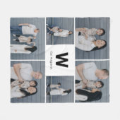 Fettfarbiges, bearbeitbares Foto mit benutzerdefin Fleecedecke (Vorderseite (Horizontal))