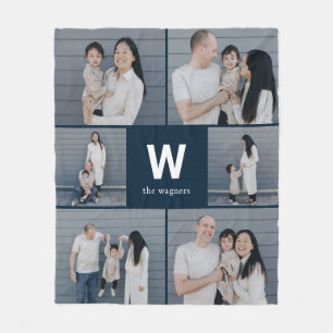 Fettfarbiges, bearbeitbares Foto mit benutzerdefin Fleecedecke