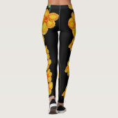 Fettflorale Leggings (Rückseite)