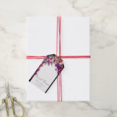 Fettflorales Brautparty Geschenkanhänger (Mit Garn)