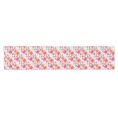 Fettflorales Muster Kurzer Tischläufer (Horizontal)