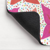 Fettflorales Muster Mousepad (Ecke)