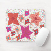 Fettflorales Muster Mousepad (Mit Mouse)