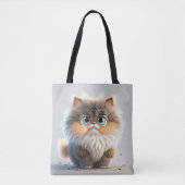 FETTFLÜFFE NIEDLICH KITTKATZE TASCHE (Vorderseite)