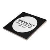 Fettformatierte, benutzerdefinierbare Textvorlage Fliese (Seite)