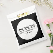 Fettformatierte, benutzerdefinierbare Textvorlage Geschenktütchen (Versiegelt)