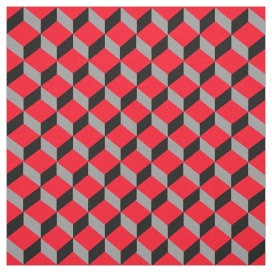 Fettformatierte optische 3D-Illusion Gemustert Stoff (Muster)