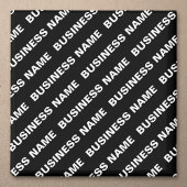 Fettformatierter bearbeitbarer Name | Einfach Schw Magnet