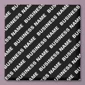 Fettformatierter bearbeitbarer Name | Einfach Schw Magnet