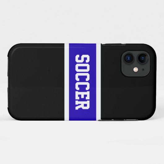 Fettformatierter, lebhafter, Schwarz-weißer Streif Case-Mate iPhone Hülle (Rückseite (Horizontal))