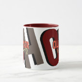 Fettformatierter Name mit Shadow Tasse (Zentrum)