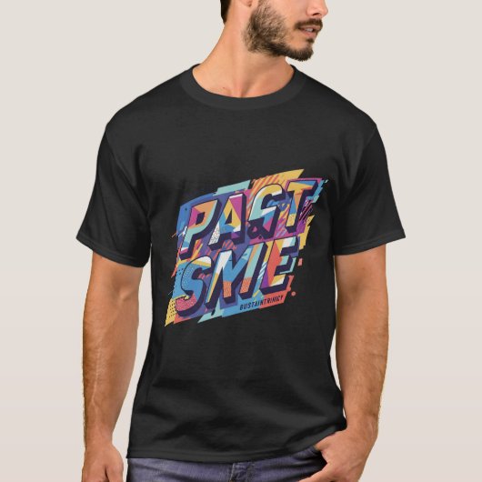 Fettformatierter T - Shirt mit Comic-Stil (Vorderseite)