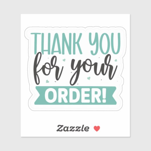 Fettformatiertes Skript für Kleinunternehmen Aufkleber (Blatt)