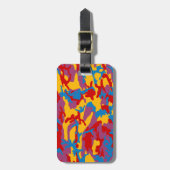 Fettformatierung der Camouflage Gepäckanhänger (Vorderseite vertikal)