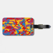 Fettformatierung der Camouflage Gepäckanhänger (Rückseite horizontal)