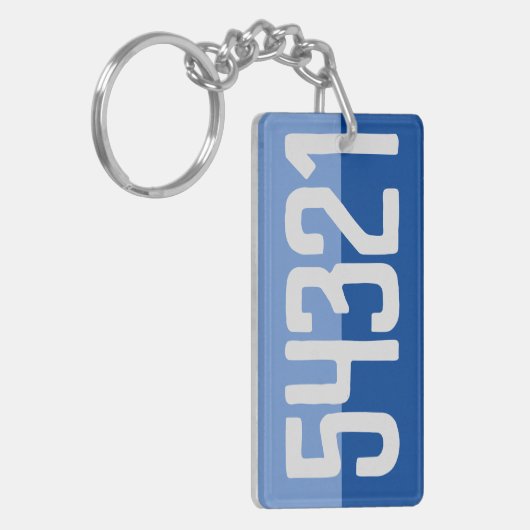 Fettformatierung Schlüsselanhänger (Vorderseite links)