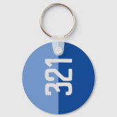 Fettformatierung Schlüsselring Schlüsselanhänger (Rückseite)