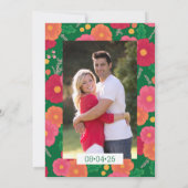 Fettformatige Blooms Wedding Save the Date (Rückseite)