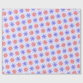 Fettformatige geometrische Bachelor-Party Geschenkpapier (Flach)