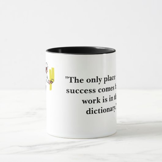 Fettformatige Motivierend Tasse (Zentrum)