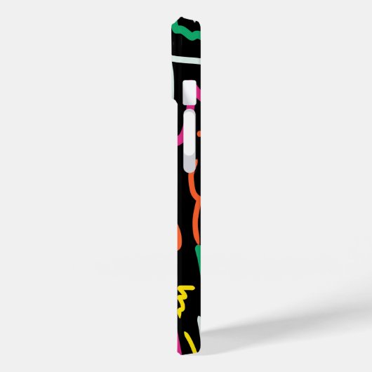 Fettformatiges Party Case-Mate iPhone Hülle (Rückseite / Links)