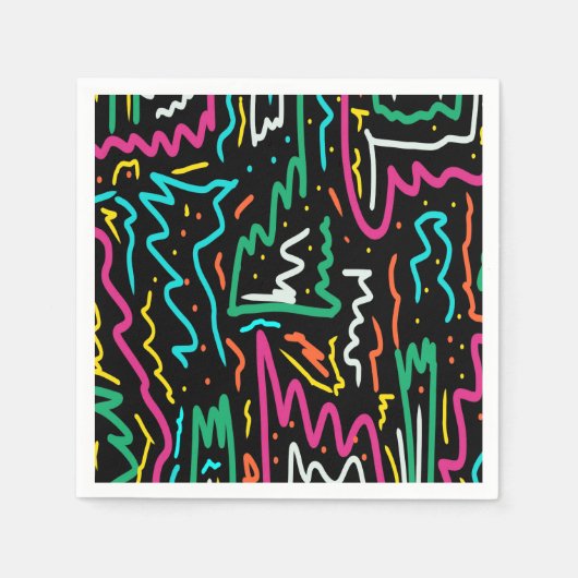 Fettformatiges Party Serviette (Vorderseite)