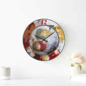Fettfrucht Große Wanduhr (Zuhause)