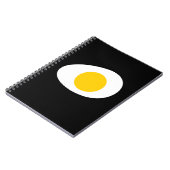 Fettgefriereier Notizblock (Linke Seite)