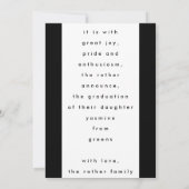 Fettgelbe Goldfolie Zeitgenössisches GRAD-Foto Ankündigung (Rückseite)