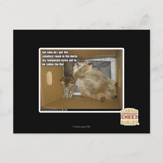 Fettgenosse Postkarte (Vorderseite)