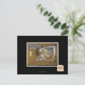 Fettgenosse Postkarte (Stehend Vorderseite)