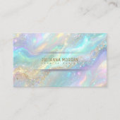 Fettgewachsener Swirl mit Gold Accent ID1147 Visitenkarte (Vorderseite)